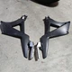 2007 Buell XB12X Ulysses Left and Right Side Footpeg Brackets (Pair)