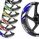 Blue Vinyl Wheel Rim Sticker GP06 For Suzuki GSF1200 GSF1250 Bandit