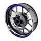 For Honda CBR1000RR 17 18 19 20 21 22 17 inch Blue Rim Decal Wheel Stickers AA01