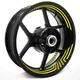 For Honda CB 919 Hornet 900 02-07 Motorcycle Inner Rim Sticker C01B Yellow