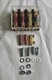 MZ ETZ 250 251 301 CAJA DE FUSIBLES CON FUSILES DE RESPUESTO Y TORNILLOS GERMANY