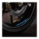 Aqua Inner Stripe Decal Wheel Stickers For Kawasaki NINJA H2 H2R 24 23 22 15-24