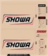 DCOR - 40-80-141 - Showa Decal Kit - Black
