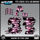 Graphics Kit for STACYC 12 EDRIVE and 16 EDRIVE BRUSHED Vizion Series - Magenta