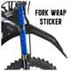 For Honda CRF450RL CRF300L RALLY CRF250M CRF250L Fork Wrap Sticker TT036