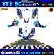 Graphics Kit Premium For Yamaha YFZ 50 2016 To 2024 Stickers Yfz  50 ATV