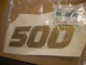 NOS Kawasaki OEM 500 Mark Decal 1989 EX500 56050-1168