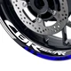 For Honda CBR600RR 16 17 18 19 20 21 17 inch Blue Rim Decal Wheel Stickers AA01