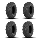 ITP Mud Lite II Tires Front [26x9-12] And Mud Lite II Tires Rear [26x11-12]