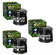 3 HiFloFiltro Oil Filter HF204 Honda Kawasaki Triumph Yamaha Harley XG Jet Ski