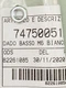 QTY 2 NEW GENUINE DUCATI 74750051B NUT M6
