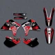 XR 650R Graphics Decals Stickers Kit For Honda XR650R 2000 2001 2002 2003-2009