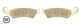 Brake Pads Front For Honda Dall-Ara XR 250 SM 2004