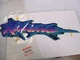 NOS SUZUKI 68691-21C10-1WH SIDE EMBLEM / LOGO KATANA