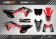 2022 2023 2024 CRF250RX Graphics Kit for HONDA CRF 250 RX 250RX Decals Stickers
