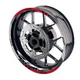Red AA02 17 INCH RIM DECALS STICKER KIT For Honda CBR1000RR 19 20 21 22