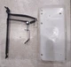 MZ ETZ 251 301, PLASTICO Y SOPORTE O HERRAJE DE LA BATERIA