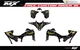 Fits YAMAHA YFZ450R 450X (2014 to 2024) graphic kit decals stickers racing yfz