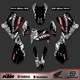 Suzuki DRZ400SM S SE Graphics Kit Custom Supermoto Decals Stickers All Years