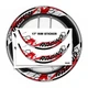 17 inch Vinyl Wheel Rim Stickers S27W For Yamaha MT10 18 19 20 21