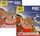 2 SETS EBC Front+Rear Sintered Brake Pads 1987-2007 Kawasaki KLR650 FA130R+FA67R