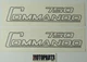 Decal, Norton Commando 750 Side Panel, Silver, pr. (06-3184)