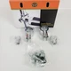 Harley-Davidson Chrome Guard Footpeg Mounts Pair 1-1/4" Engine Guards 50964-98