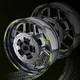 Green 17 Inch Outer Rim Sticker Stripe Decal L02B For Ducati Monster 821