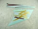 Suzuki GSX1300RAL5 2015 Right Fairing Decal Set Silver Red New 68680-15H20-A35