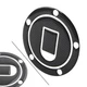Gas Tank Fuel Cap Cover Protector Pad ABS For Kawasaki Ninja ZX-10R/6R/9R 04-05