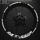 MT-03 Motorcycle Wheel Decal 17'' Rim Sticker Wheels Sticker For Yamaha MT-03
