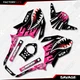 Pink Savage Graphic Sticker kit fits Honda Grom 125 2013 2014 2015 2016 MSX125