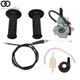 Carburetor & Handle Grip Bar & Throttle Cable Fit For Honda Z50R 79-99 Carb 7/8"