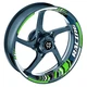 Racing BP 17 inch Rim Wheel Stickers Decals For Suzuki SV 650X 19-20
