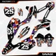Orange Purpl Savage Camo Graphic Kit fit KTM 13-15 SX SXF XC XCF 125 250 300 450
