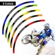 21''&19'' R01B Dirt Bike Strips Rim Sticker Decal For Yamaha YZ 125 1989-2020