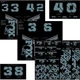 Fox Racing Shox Fork & Shock Decal Kit Storm Blue Einheitsgr&ouml;&szlig;e