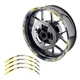 Reflective Wheel Sticker Stripes SH15 For Honda CBR600RR 2003-2021