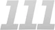 DCOR - 45-34-1 - Race Number Plate - #1 - White - 4"