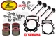 Yamaha Rhino 700 YXR700 F Intake Exhaust Valve Kit KIBBLEWHITE Red Seals Keepers