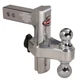 Trimax TRZ8AL 8" Premium Aluminum Adjustable Hitch with Dual Hitch Ball and...