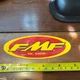 FMF sticker 5&rdquo; Oval Sticker 