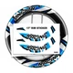 Aqua Inner Decal Wheel Rim Stickers S17W For Yamaha FZ07 MT-07 18 19 20 21