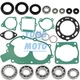 Engine Bearing Seals Gasket Rebuild Kit for Polaris Xplorer 400 4X4 1995-2002
