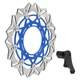 For Yamaha Oversize Brake Disc Rotor Caliper YZ450FX WR250F WR450F YZ250F YZ450F