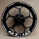 For YAMAHA MT10 MT-10 17 inch Wheel Hub Rim Decorative Decal Reflective Sticker