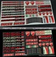 Reflective decals stickers set for Ducati Panigale 959 1199 1299 V2 V4 Laminated