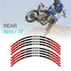 21" 19" R01B Dirt Bike Wheel Rim Stickers For Honda CR 250 / CR 250R 95-17 16