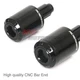 ATOM CNC Black Bar Ends Sliders For Yamaha YZF R1M R1 15 16 17 18 19