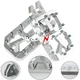 Woodniu for Surron Light Bee Foot Peds Pedals FootPegs Sur Ron XS X160 MX4 YOZMA